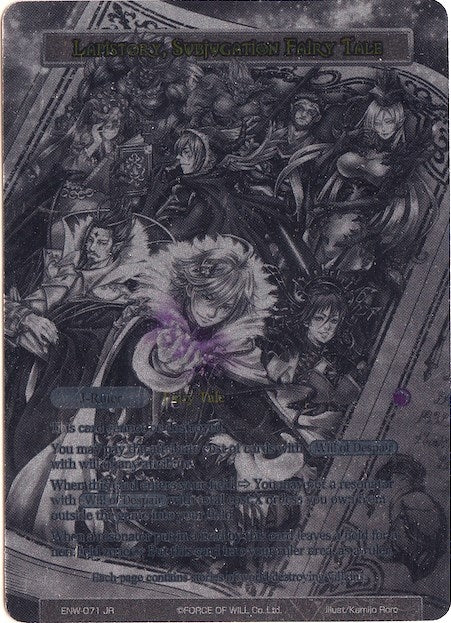 Book of Dark // Lapistory Subjugation Fairy Tale (Uber Rare) (71) [ENW] - Force of Will Single