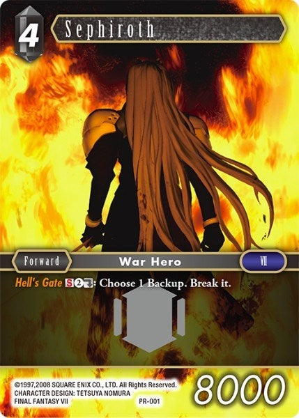 Sephiroth (1) [PR] - Final Fantasy TCG Single