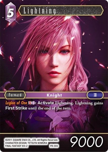 Lightning (3) [PR] - Final Fantasy TCG Single