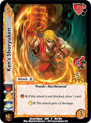 Ken’s Shoryuken (102) [SF01] - UniVersus Single