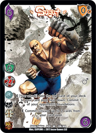 Sagat (136) [SF01] - UniVersus Single