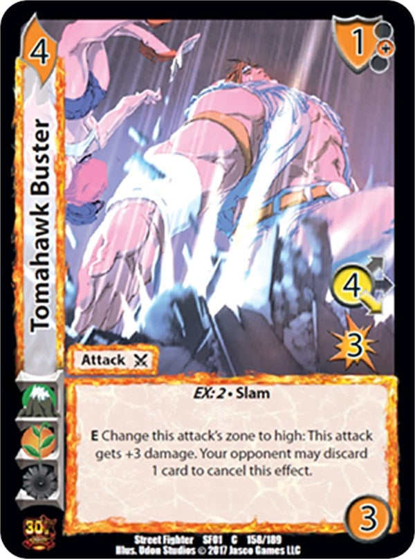 Tomahawk Buster (158) [SF01] - UniVersus Single