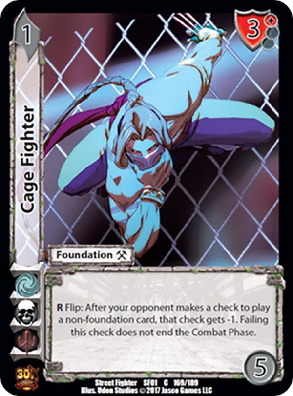 Cage Fighter (169) [SF01] - UniVersus Single