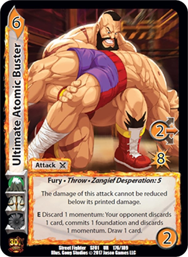 Ultimate Atomic Buster (176) [SF01] - UniVersus Single