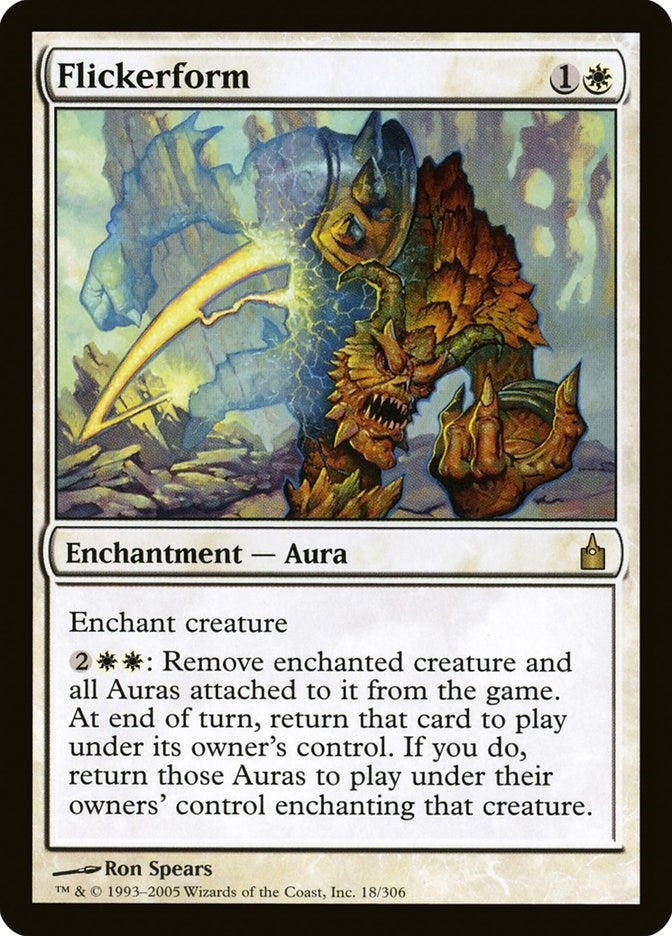 Flickerform (18) [RAV] - MTG Single