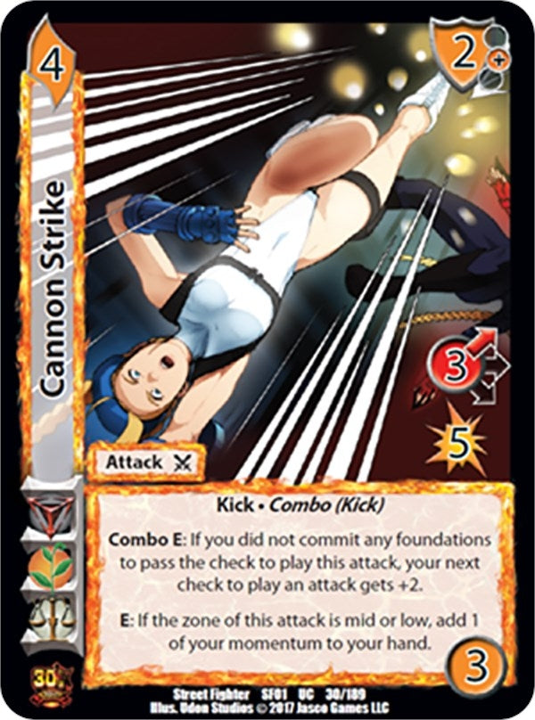 Cannon Strike (30) [SF01] - UniVersus Single