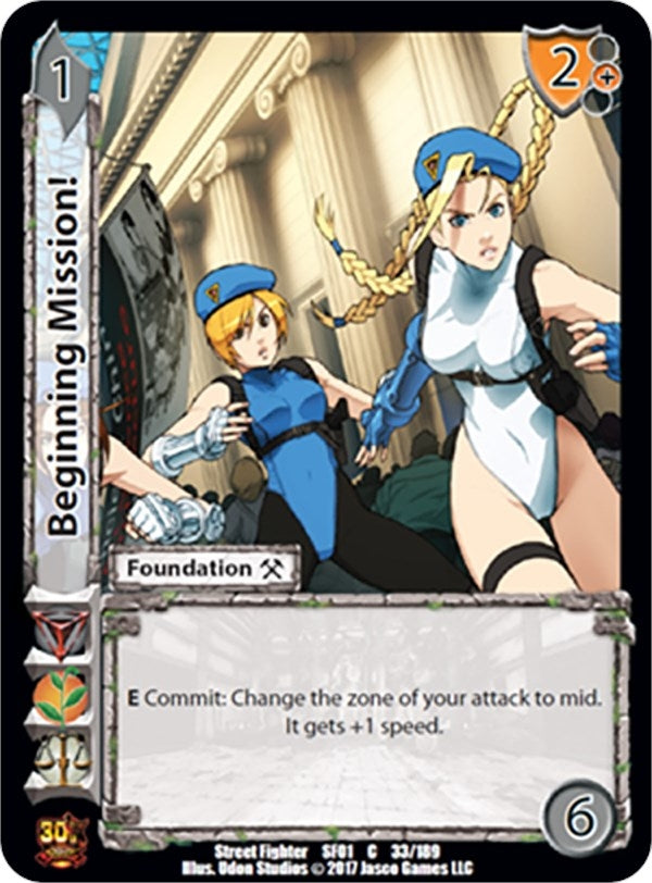 Beginning Mission! (33) [SF01] - UniVersus Single