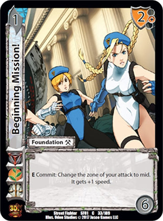Beginning Mission! (33) [SF01] - UniVersus Single