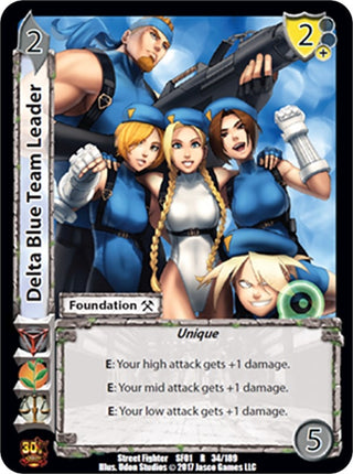 Delta Blue Team Leader (34) [SF01] - UniVersus Single