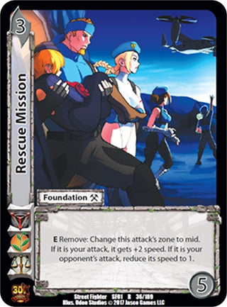Rescue Mission (36) [SF01] - UniVersus Single