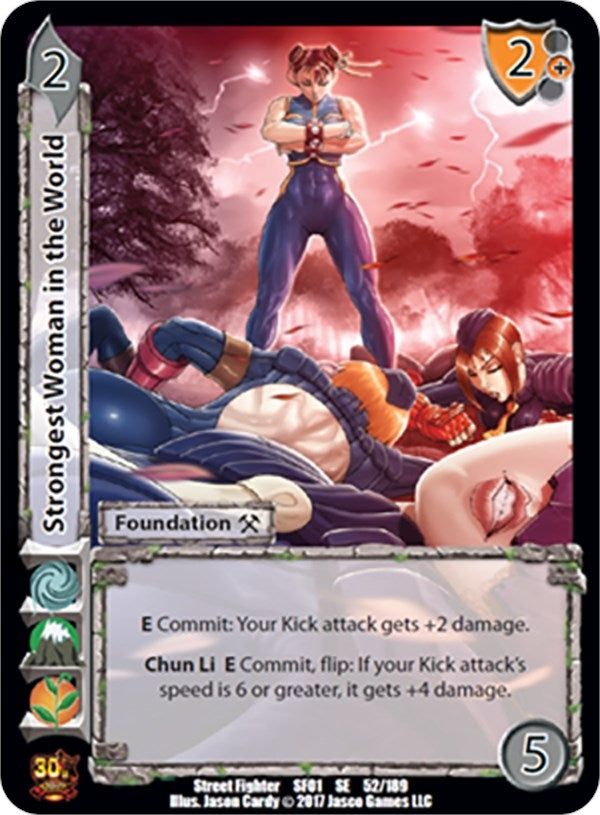 Strongest Woman in the World (52) [SF01] - UniVersus Single