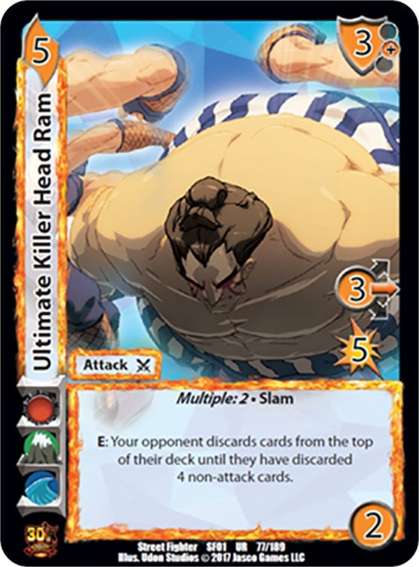 Ultimate Killer Head Ram (77) [SF01] - UniVersus Single