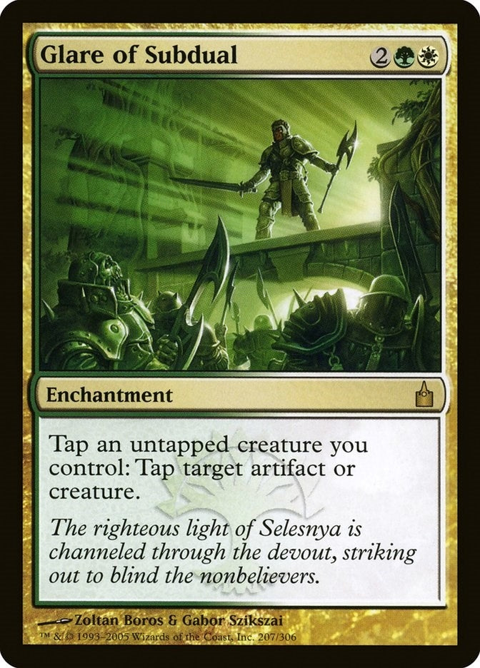 Glare of Subdual (207) [RAV] - MTG Single
