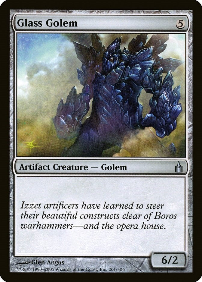 Glass Golem (261) [RAV] - MTG Single