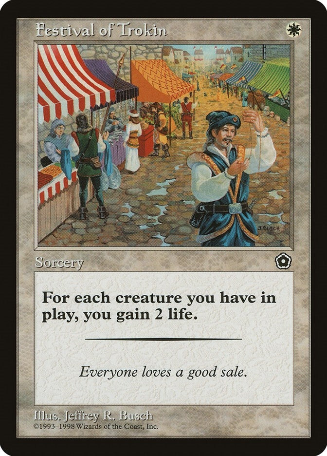 Festival of Trokin [P02] - MTG Single