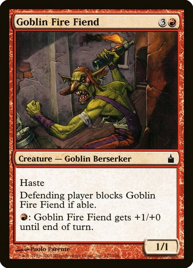 Goblin Fire Fiend (127) [RAV] - MTG Single