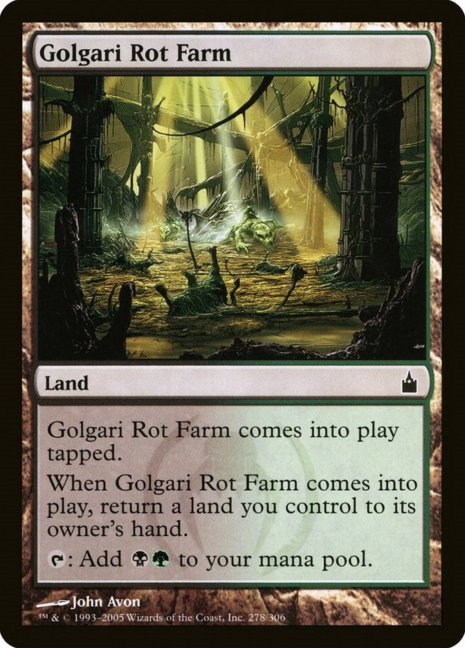 Golgari Rot Farm (278) [RAV] - MTG Single