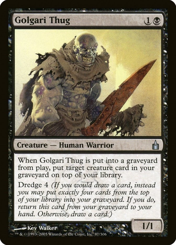 Golgari Thug (87) [RAV] - MTG Single