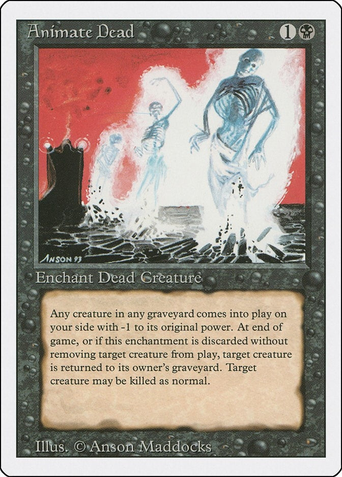 Animate Dead [3ED] - MTG Single