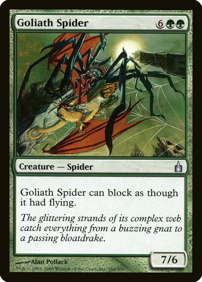 Goliath Spider (168) [RAV] - MTG Single