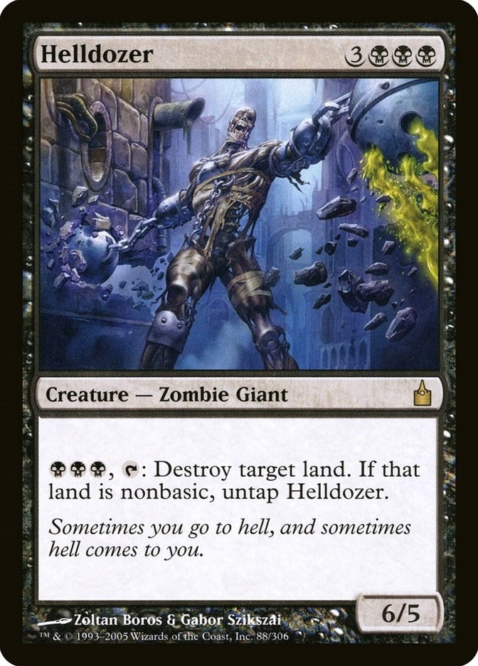 Helldozer (88) [RAV] - MTG Single