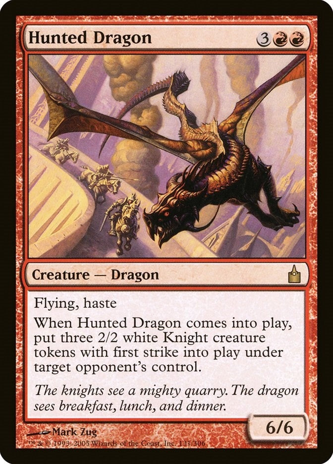 Hunted Dragon (131) [RAV] - MTG Single