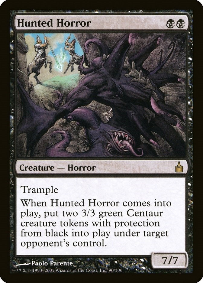 Hunted Horror (90) [RAV] - MTG Single