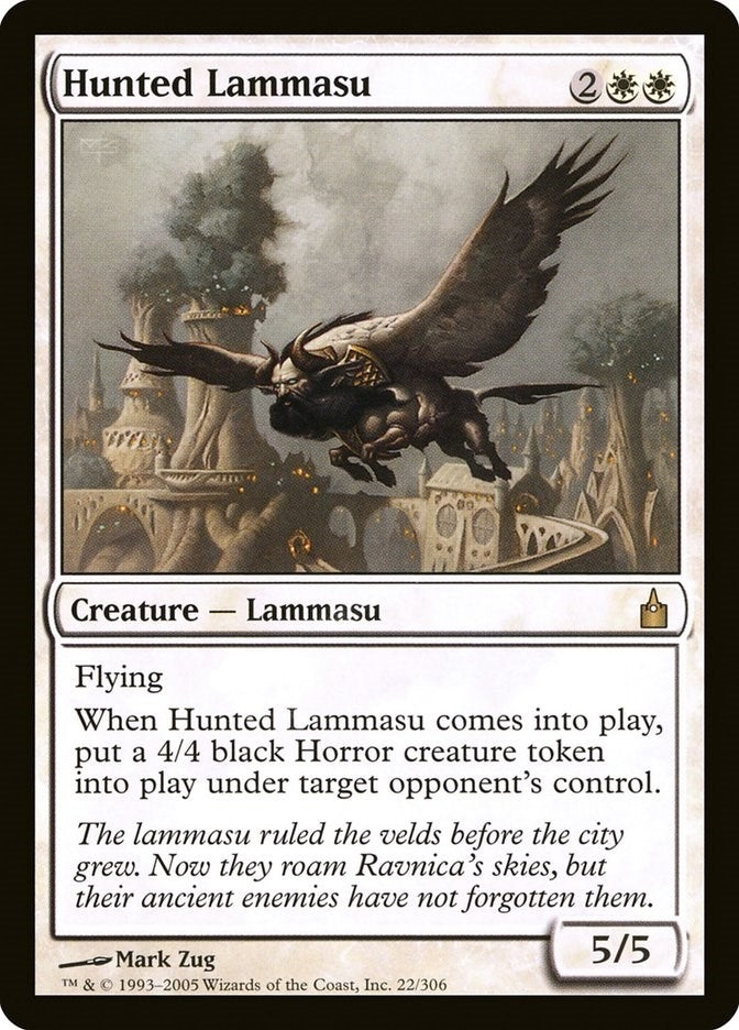 Hunted Lammasu (22) [RAV] - MTG Single