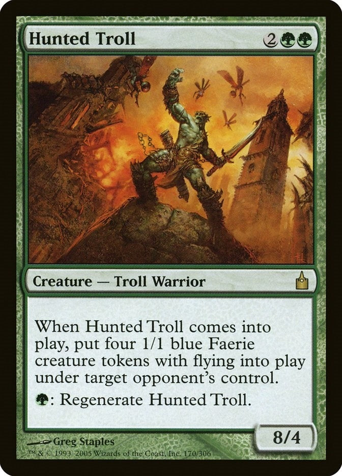 Hunted Troll (170) [RAV] - MTG Single