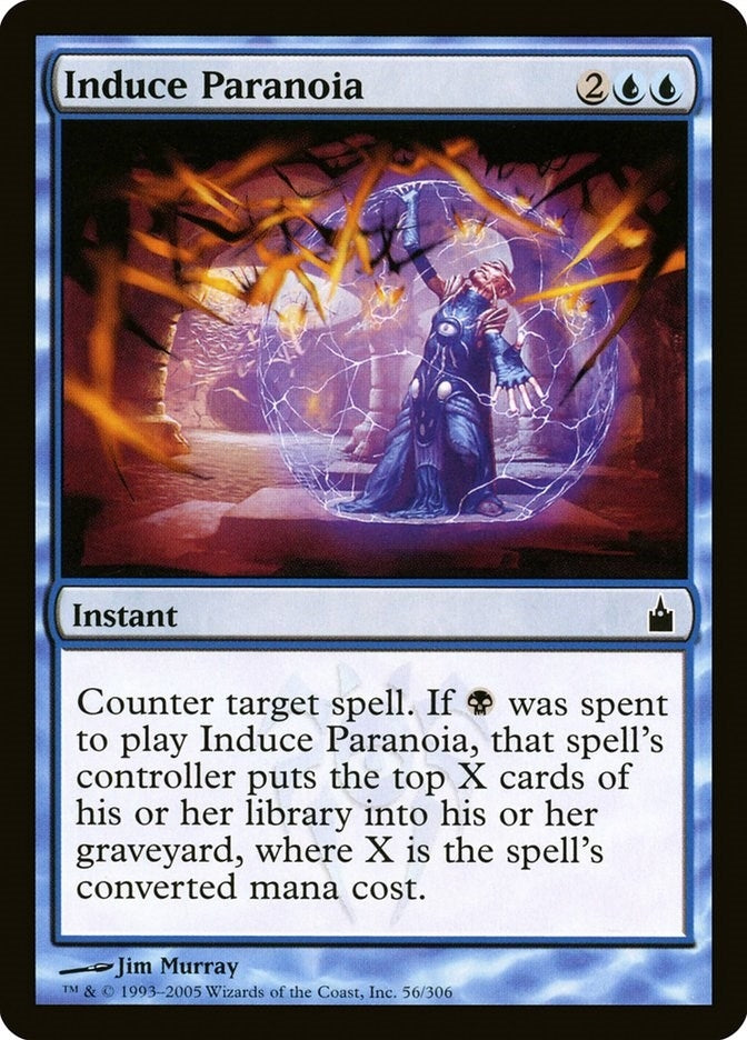 Induce Paranoia (56) [RAV] - MTG Single