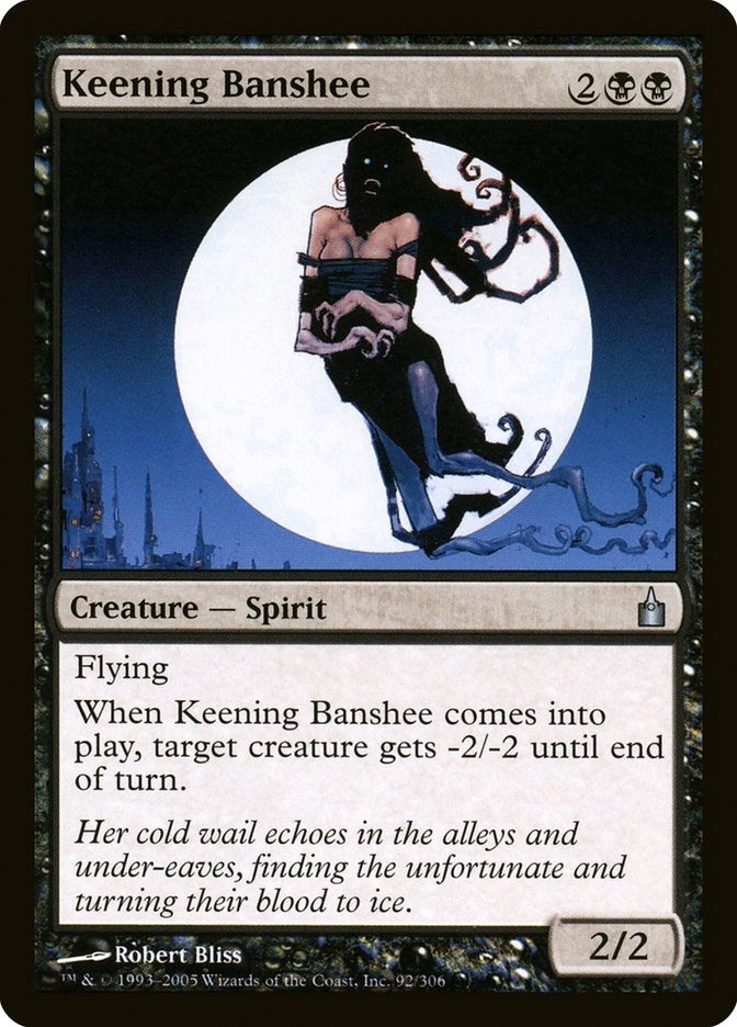 Keening Banshee (92) [RAV] - MTG Single