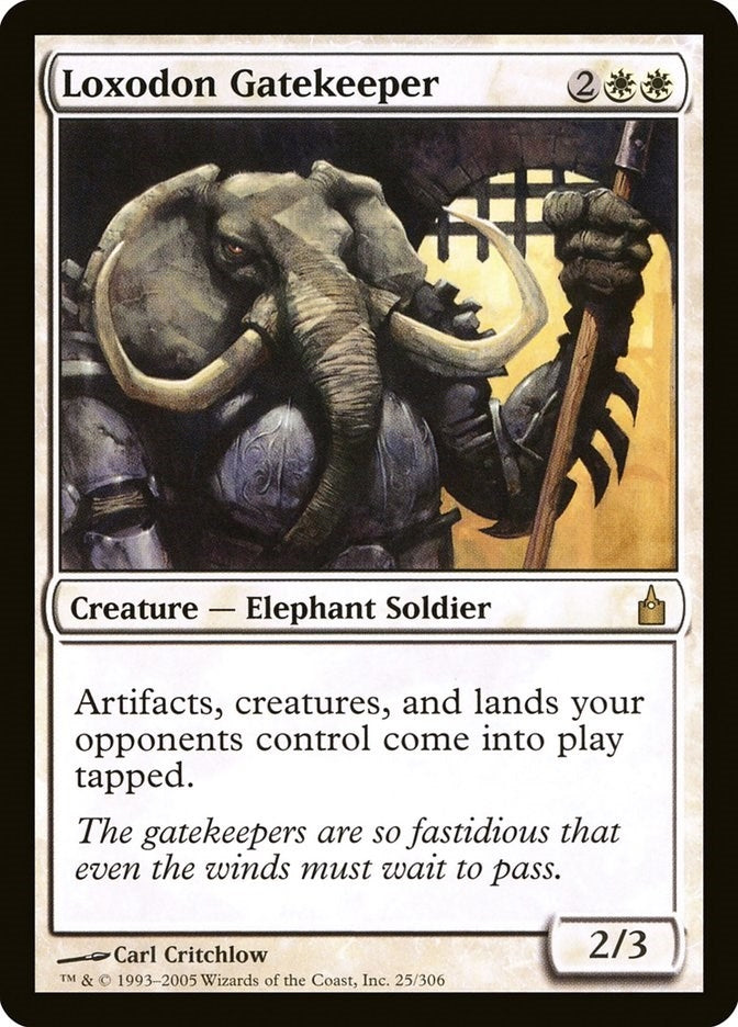 Loxodon Gatekeeper (25) [RAV] - MTG Single