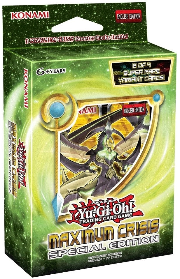 Maximum Crisis: Special Edition Box (MACR) - YuGiOh Sealed