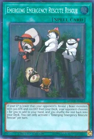 Emerging Emergency Rescute Rescue (3) (MACR) - YuGiOh Single
