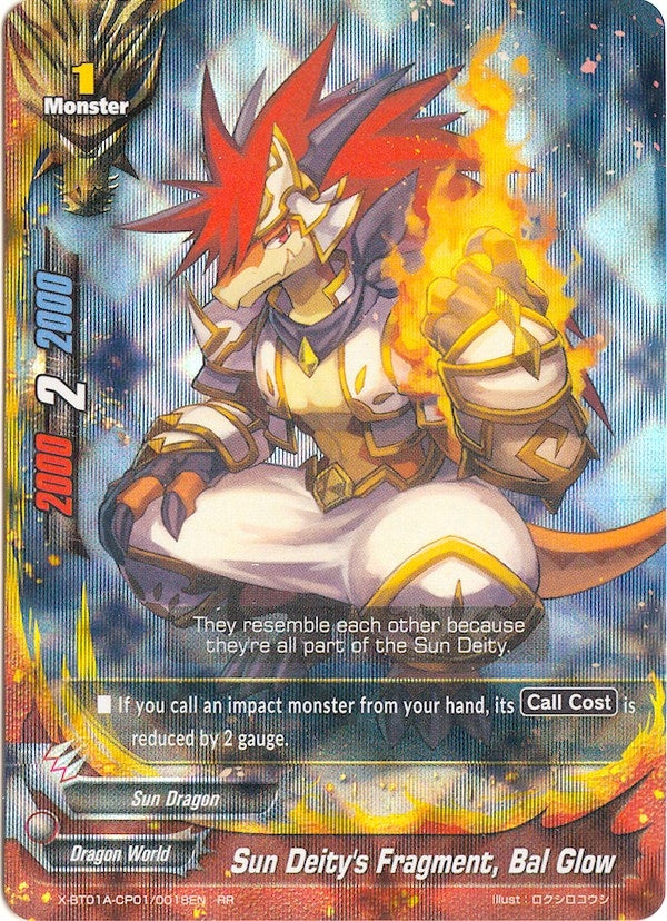 Sun Deity’s Fragment Bal Glow (1010018) [X-BT01A] - Future Card BuddyFight Single