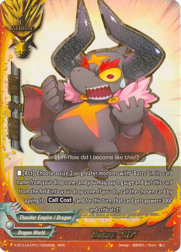 Batzz ’SD’ (1010006) [X-BT01A] - Future Card BuddyFight Single