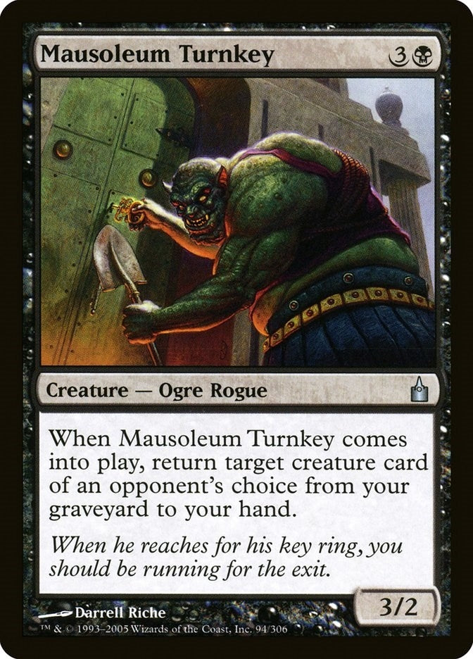 Mausoleum Turnkey (94) [RAV] - MTG Single