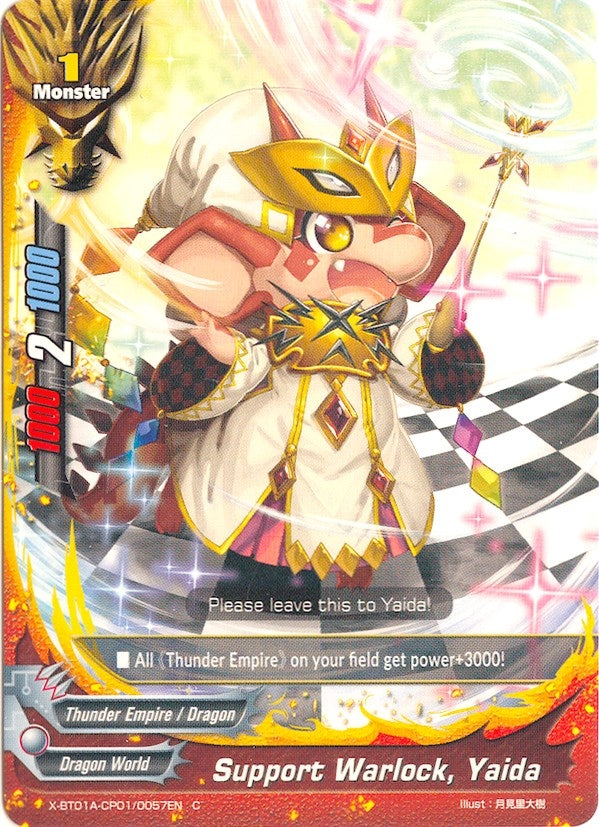 Support Warlock Yaida (1010057) [X-BT01A] - Future Card BuddyFight Single
