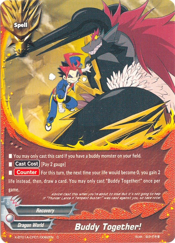 Buddy Together! (1010062) [X-BT01A] - Future Card BuddyFight Single