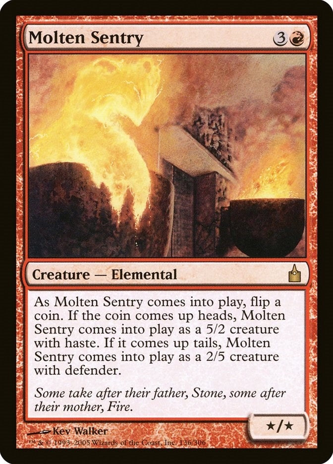 Molten Sentry (136) [RAV] - MTG Single