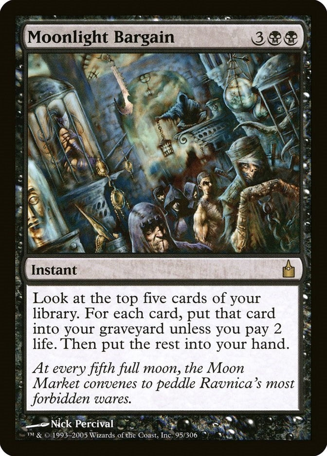 Moonlight Bargain (95) [RAV] - MTG Single