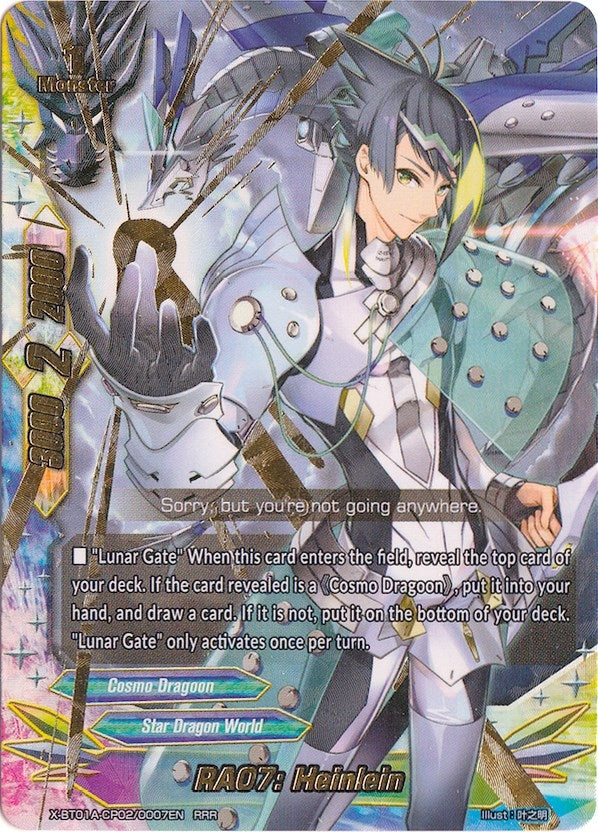 RA07: Heinlein (1020007) [X-BT01A] - Future Card BuddyFight Single