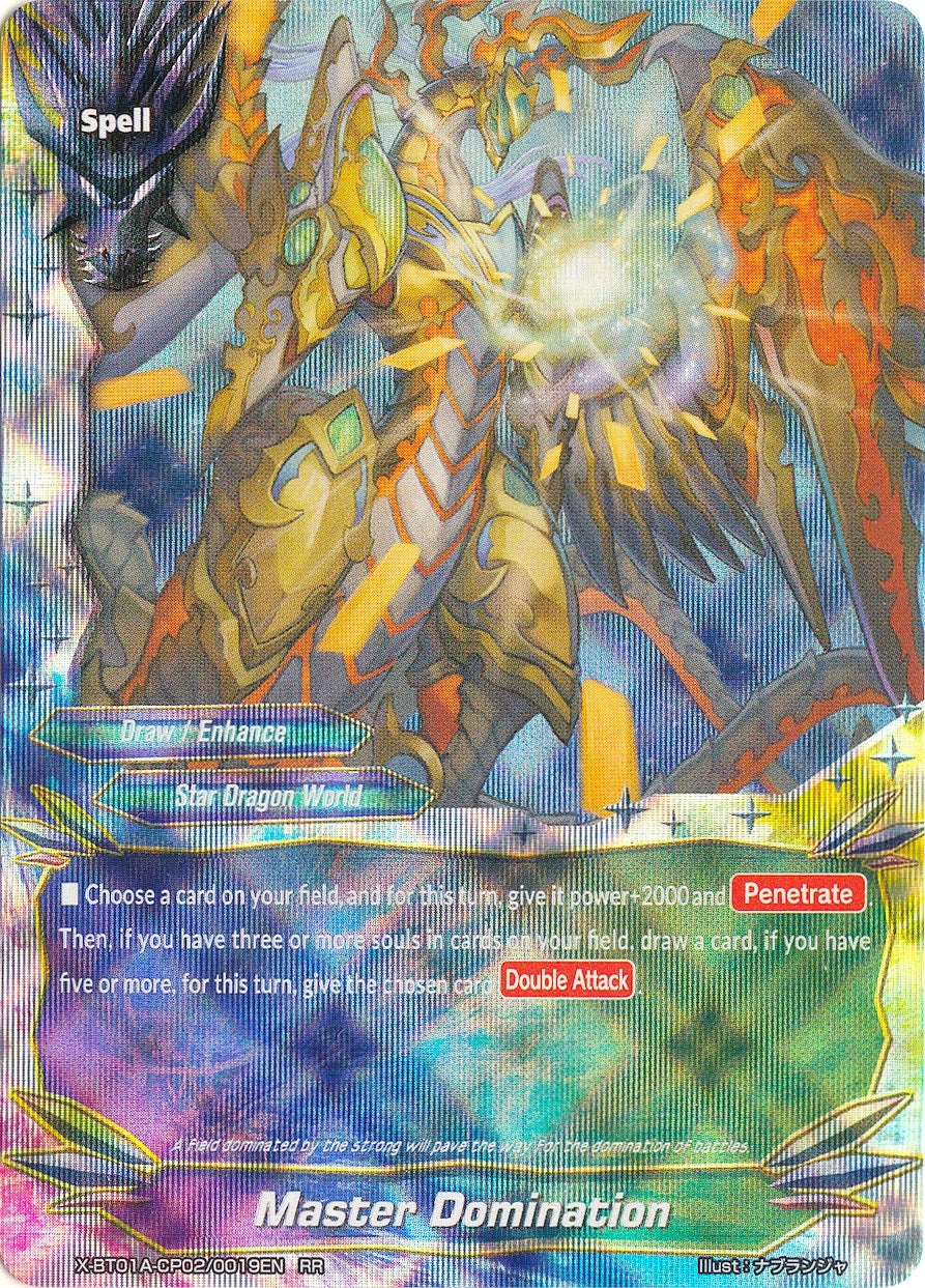 Master Domination (1020019) [X-BT01A] - Future Card BuddyFight Single