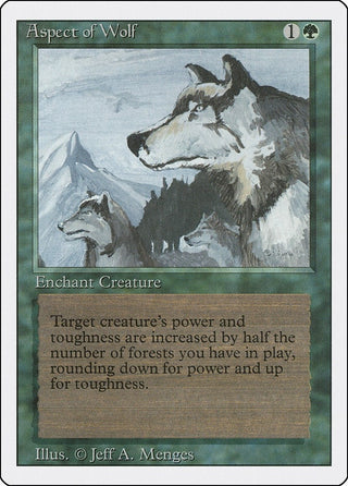 Aspect of Wolf [3ED] - MTG Single