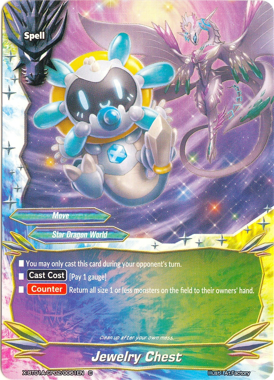 Jewelry Chest (1020061) [X-BT01A] - Future Card BuddyFight Single