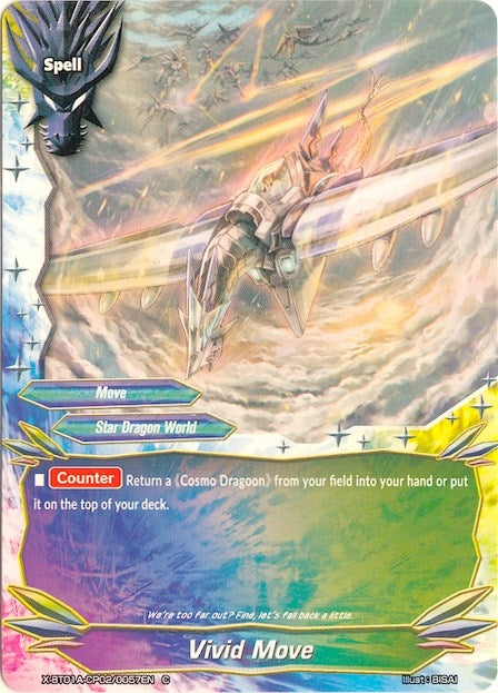 Vivid Move (1020057) [X-BT01A] - Future Card BuddyFight Single