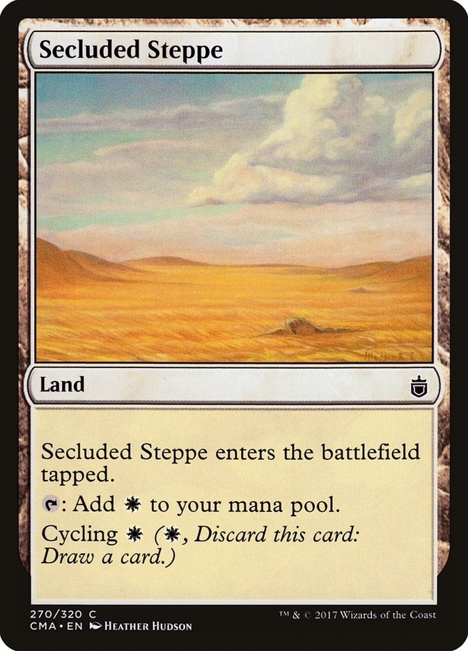 Secluded Steppe (270) [CMA] - MTG Single