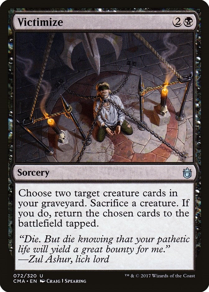 Victimize (72) [CMA] - MTG Single