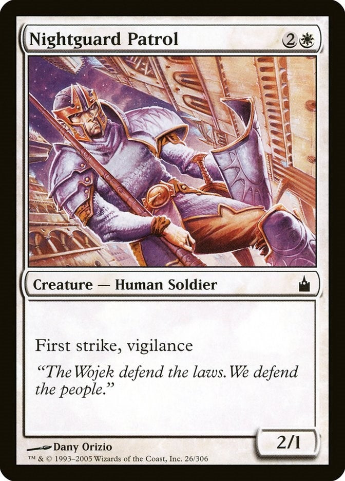 Nightguard Patrol (26) [RAV] - MTG Single