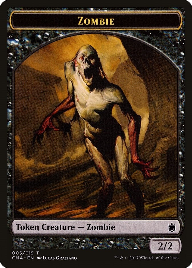 Zombie Token (005) (0) [CMA] - MTG Single
